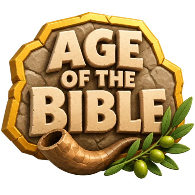 Age of the Bible logo, a Bible strategy game