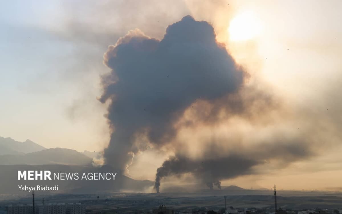 Ataques de Israel contra o Irã (Mehr News Agency)