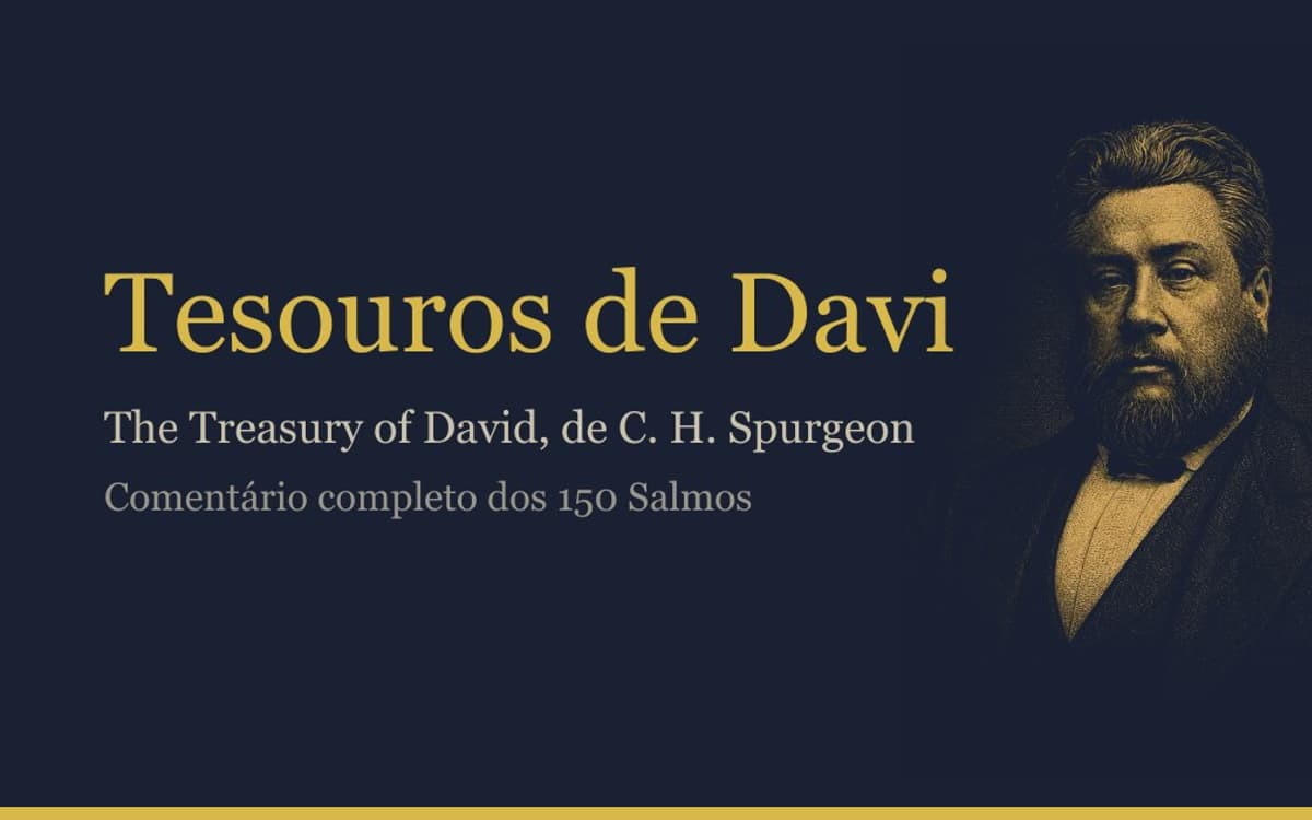 Gravura de Charles Haddon Spurgeon, autor do Tesouros de Davi